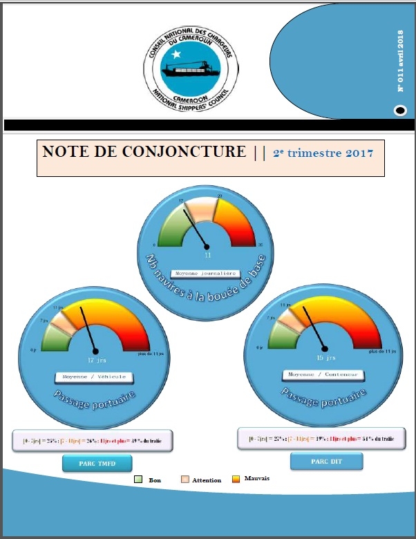 Note de Conjoncture 011, 2e Trimestre 2017